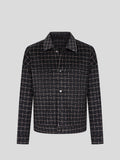 Black Coffee Plaid Wool Jacket (1)